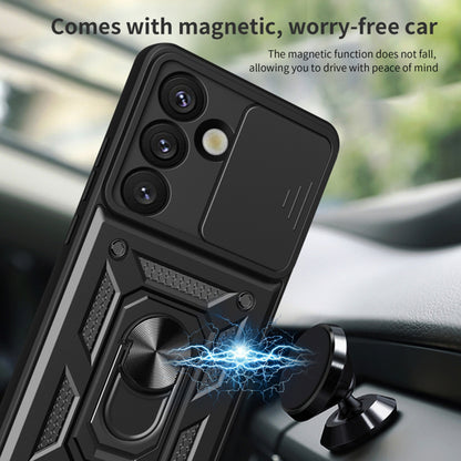 Funda para Samsung Galaxy S25 S931, Techsuit, CamShield, Negra