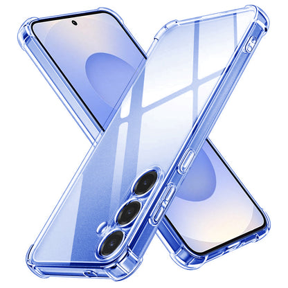 Funda para Samsung Galaxy S25 S931, Techsuit, Antigolpes Transparente, Transparente