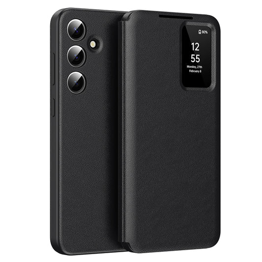 Funda para Samsung Galaxy S25 S931, Techsuit, SmartView, Negra
