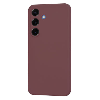 Case for Samsung Galaxy S25 S931, Techsuit, SoftFlex, Burgundy