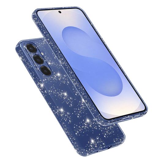 Funda para Samsung Galaxy S25 S931, Techsuit, SparkleSkin, Transparente