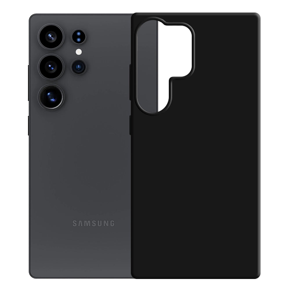 Funda para Samsung Galaxy S25 Ultra S938, 3MK, Silicona, Negra