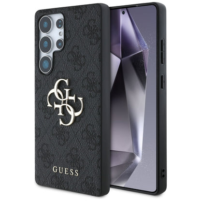 Funda para Samsung Galaxy S25 Ultra S938, Guess, 4G Big Logo, Negra
