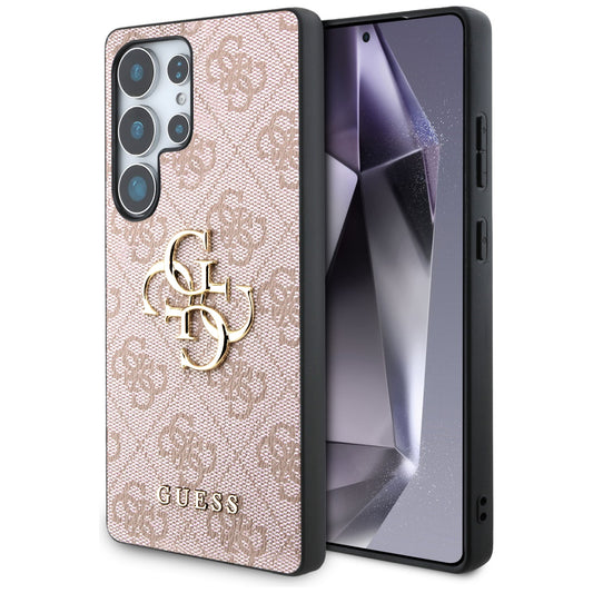 Funda para Samsung Galaxy S25 Ultra S938, Guess, 4G Big Logo, Rosa