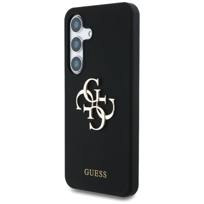 Case for Samsung Galaxy S25 Ultra S938, Guess, 4G Big, Black