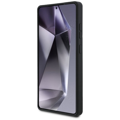 Funda para Samsung Galaxy S25 Ultra S938, Karl Lagerfeld, Logo Metálico de Silicona, Negra