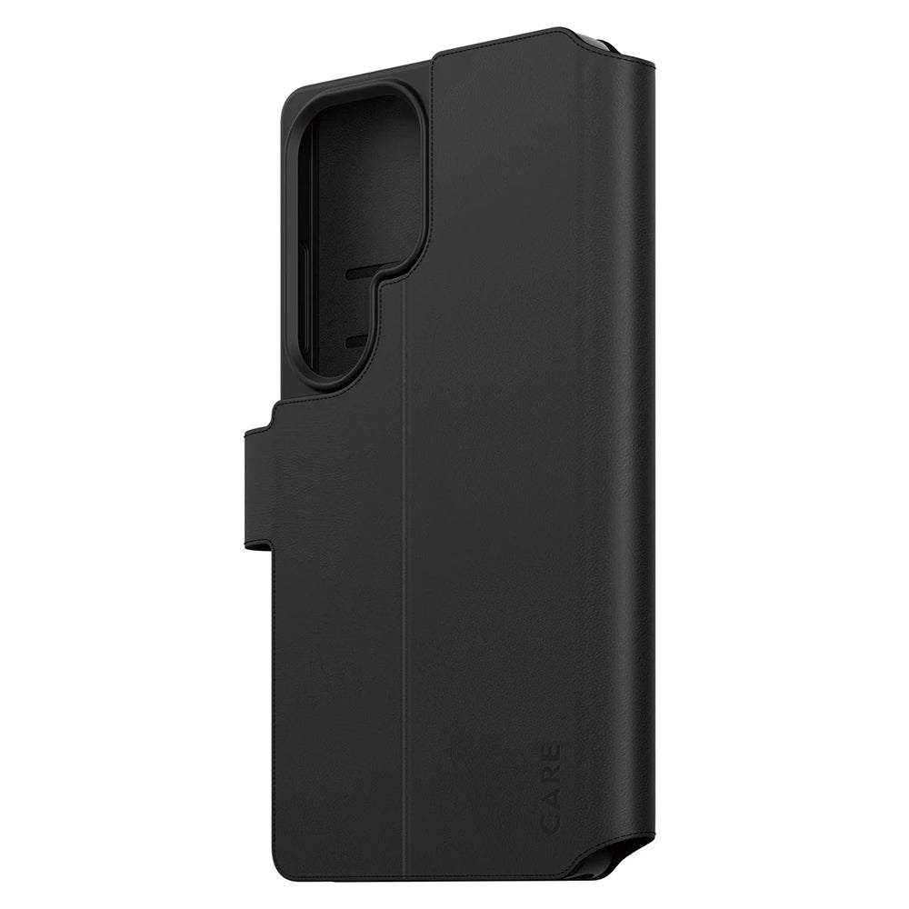Funda para Samsung Galaxy S25 Ultra S938, PanzerGlass, Care Feature Kickstand Wallet, Negra