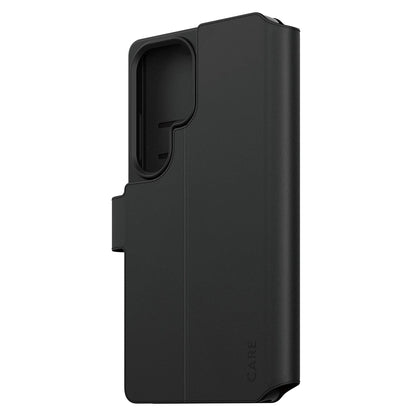 Funda para Samsung Galaxy S25 Ultra S938, PanzerGlass, Care Feature Kickstand Wallet, Negra