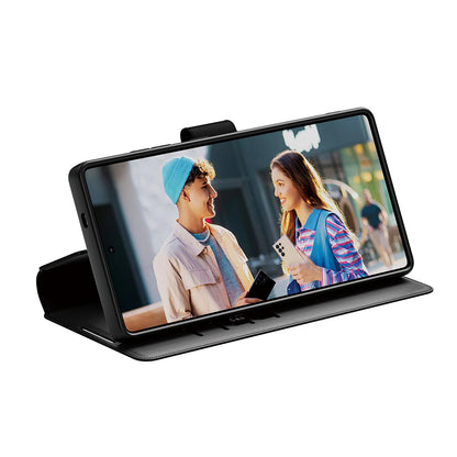 Funda para Samsung Galaxy S25 Ultra S938, PanzerGlass, Care Feature Kickstand Wallet, Negra
