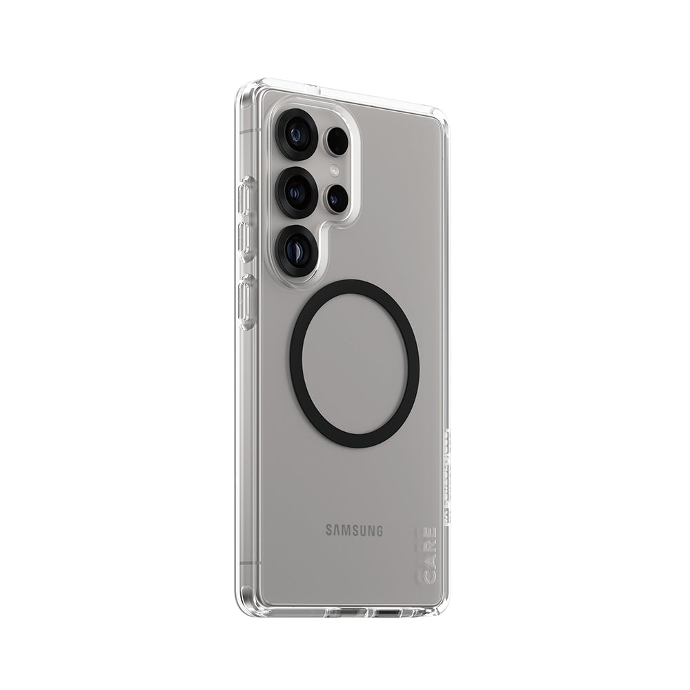 Funda para Samsung Galaxy S25 Ultra S938, PanzerGlass, Care Urban Combat, Transparente Negra
