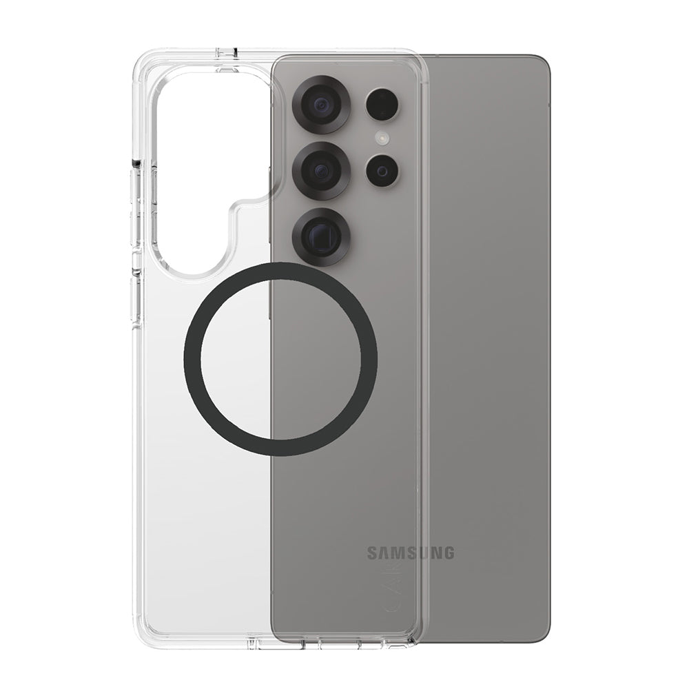 Funda para Samsung Galaxy S25 Ultra S938, PanzerGlass, Care Urban Combat, Transparente Negra