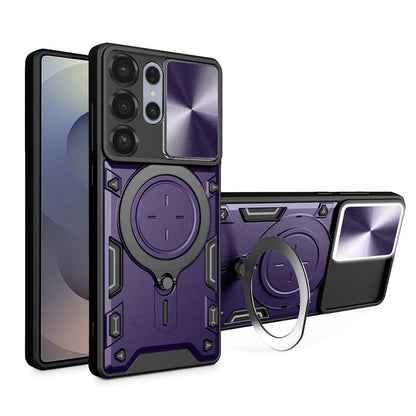 Funda para Samsung Galaxy S25 Ultra S938, Techsuit, CamGuard Pro, Morado