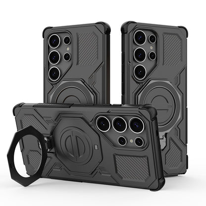 Funda para Samsung Galaxy S25 Ultra S938, Techsuit, Carbon Shield Pro, Negra