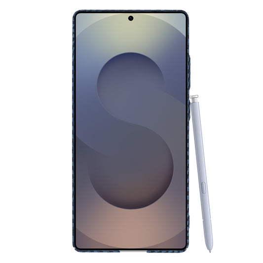 Funda para Samsung Galaxy S25 Ultra S938, Techsuit, Carbonite FiberShell, Turquesa