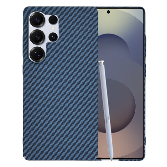 Funda para Samsung Galaxy S25 Ultra S938, Techsuit, Carbonite FiberShell, Turquesa