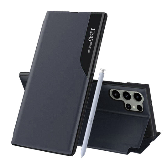Funda para Samsung Galaxy S25 Ultra S938, Techsuit, eFold, Azul Oscuro