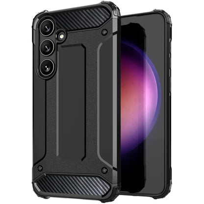 Case for Samsung Galaxy S25 Ultra S938, Techsuit, Hybrid Armor, Black