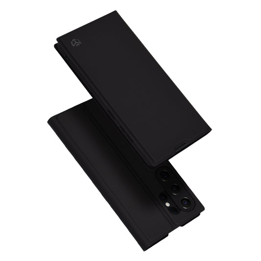 Funda para Samsung Galaxy S25 Ultra S938, Techsuit, Magskin Book, Negra
