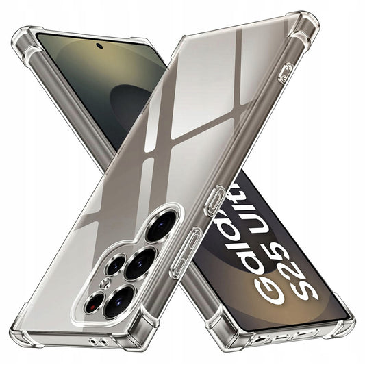 Funda para Samsung Galaxy S25 Ultra S938, Techsuit, Transparente a prueba de golpes