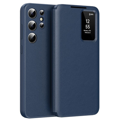 Case for Samsung Galaxy S25 Ultra S938, Techsuit, SmartView, Blue