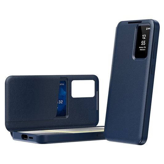 Funda para Samsung Galaxy S25 Ultra S938, Techsuit, SmartView, Azul