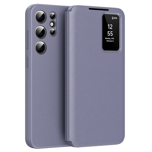 Funda para Samsung Galaxy S25 Ultra S938, Techsuit, SmartView, Morado
