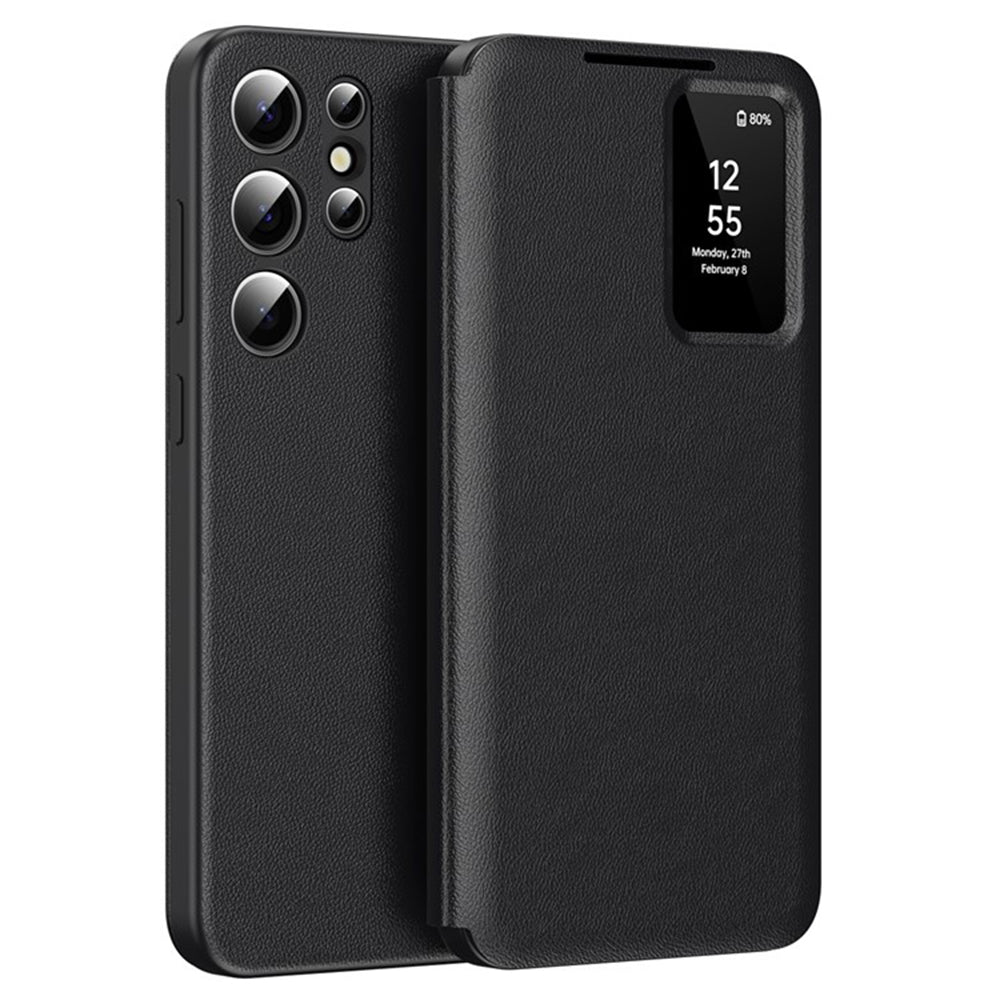 Case for Samsung Galaxy S25 Ultra S938, Techsuit, SmartView, Black