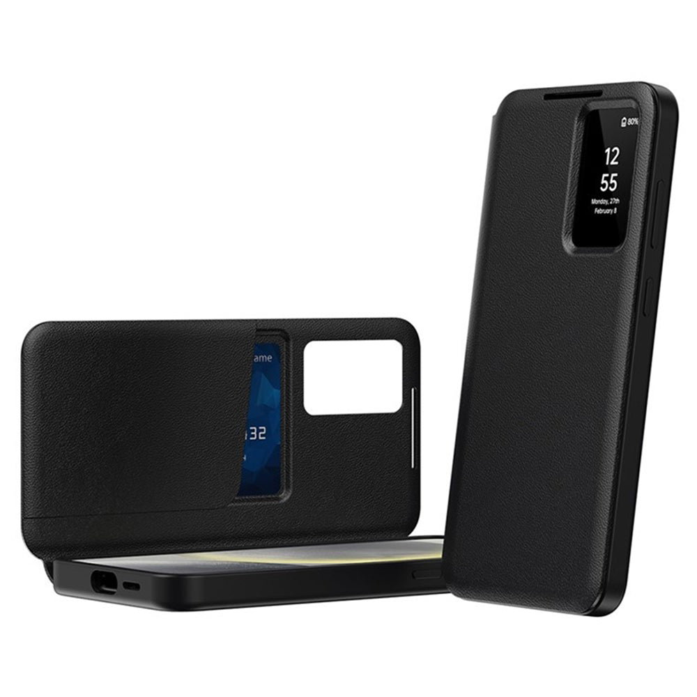 Case for Samsung Galaxy S25 Ultra S938, Techsuit, SmartView, Black