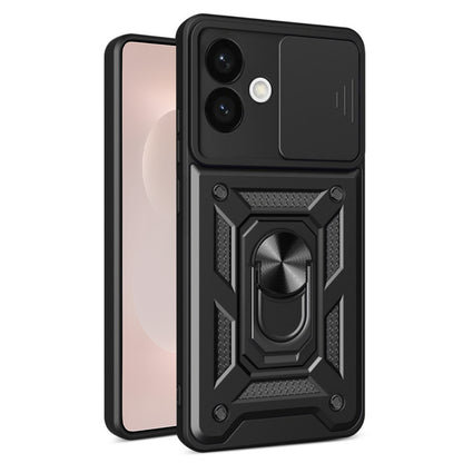 Funda para Samsung Galaxy S26 Edge, Techsuit, CamShield, Negra