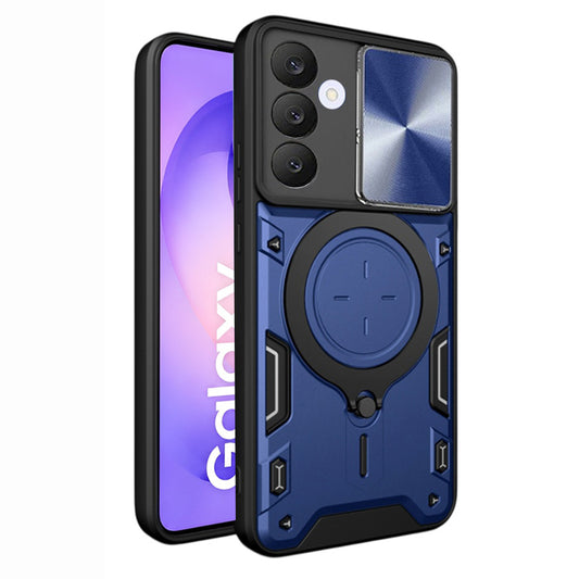 Funda para Samsung Galaxy S26 FE / S25 FE, Techsuit, CamGuard Pro, Azul
