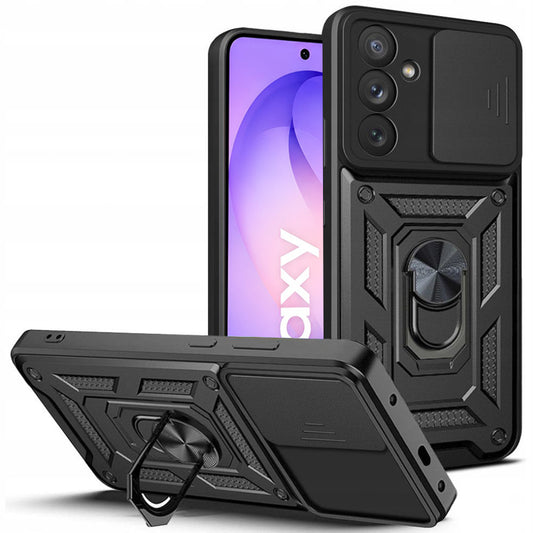 Funda para Samsung Galaxy S26 FE / S25 FE, Techsuit, CamShield, Negra
