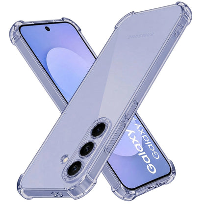 Funda para Samsung Galaxy S26 FE S741 / S25 FE, Techsuit, Transparente a prueba de golpes, Ahumada