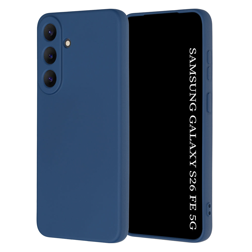 Funda para Samsung Galaxy S26 FE / S25 FE, Techsuit, SoftFlex, Azul Marino