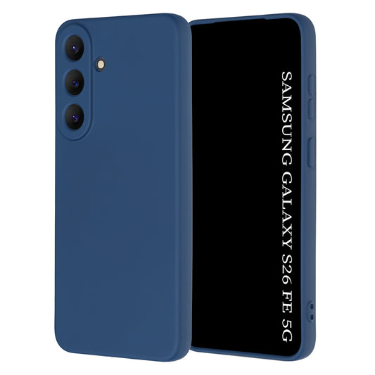 Funda para Samsung Galaxy S26 FE / S25 FE, Techsuit, SoftFlex, Azul Marino