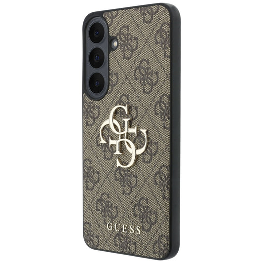 Funda para Samsung Galaxy S26 FE S741, Guess, Logo Metálico 4G, Marrón