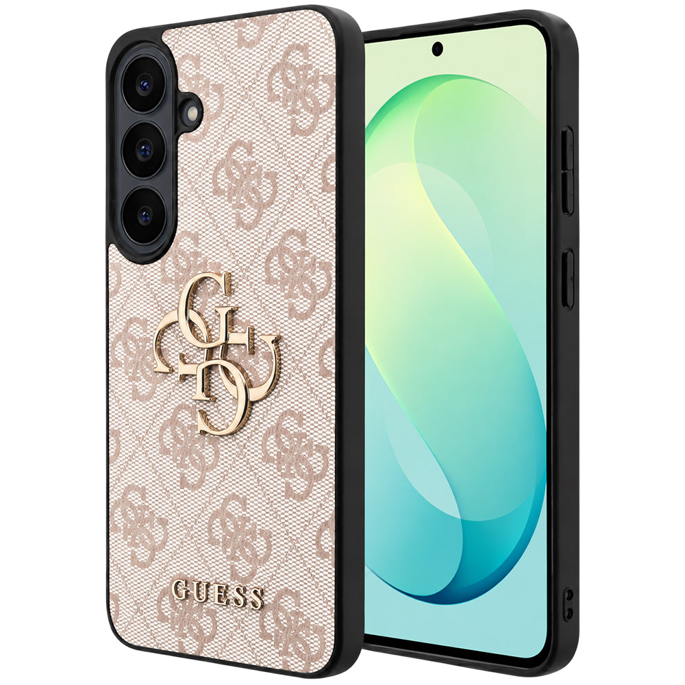 Funda para Samsung Galaxy S26 FE S741, Guess, Logo Metálico 4G, Rosa