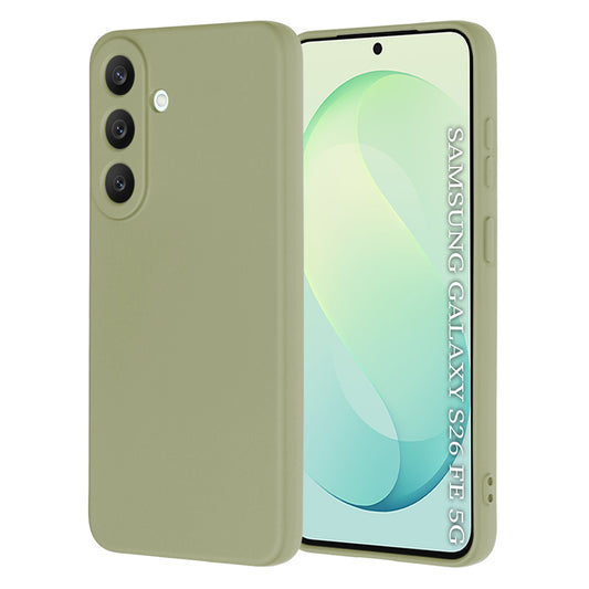 Funda para Samsung Galaxy S26 FE S741 / S25 FE, Techsuit, SoftFlex, Matcha