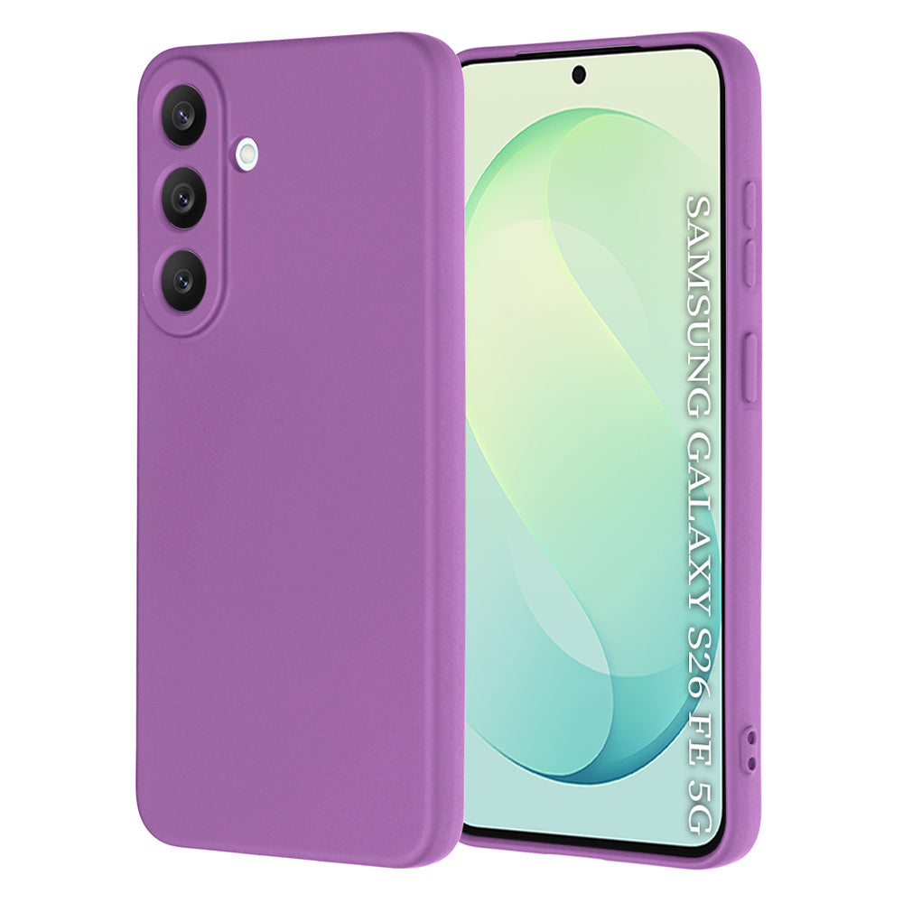 Funda para Samsung Galaxy S26 FE S741 / S25 FE, Techsuit, SoftFlex, Morada