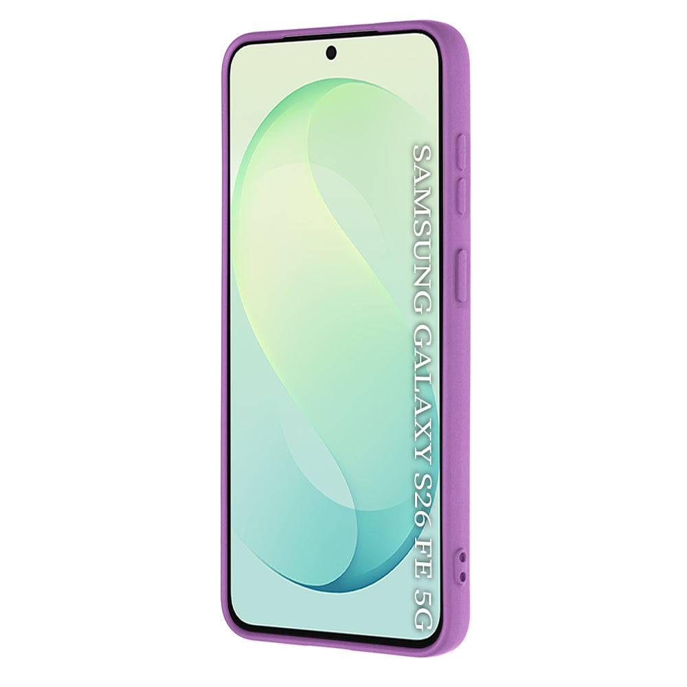 Funda para Samsung Galaxy S26 FE S741 / S25 FE, Techsuit, SoftFlex, Morada