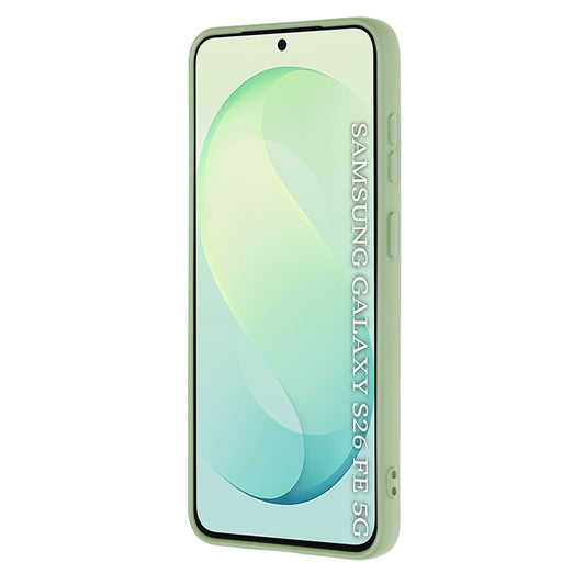 Funda para Samsung Galaxy S26 FE S741 / S25 FE, Techsuit, SoftFlex, Verde claro