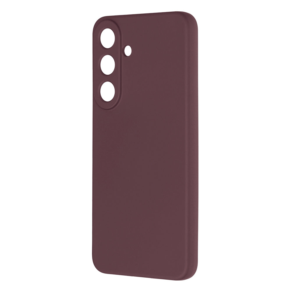 Funda para Samsung Galaxy S26 FE S741 / S25 FE, Techsuit, SoftFlex, color burdeos