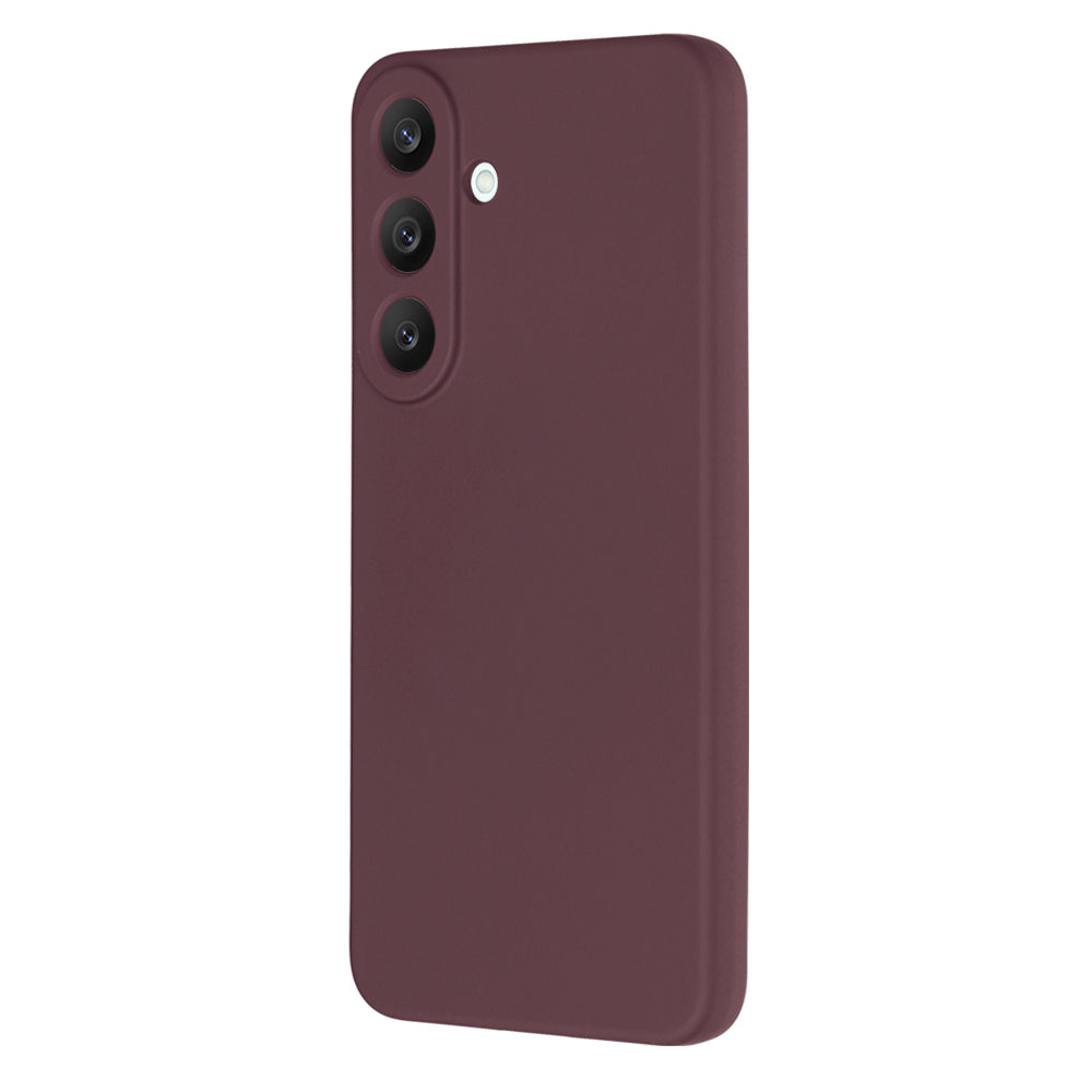 Funda para Samsung Galaxy S26 FE S741 / S25 FE, Techsuit, SoftFlex, color burdeos