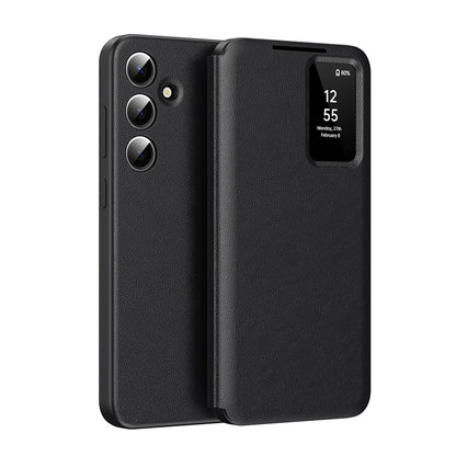 Funda para Samsung Galaxy S26 FE, Techsuit, SmartView, Negra