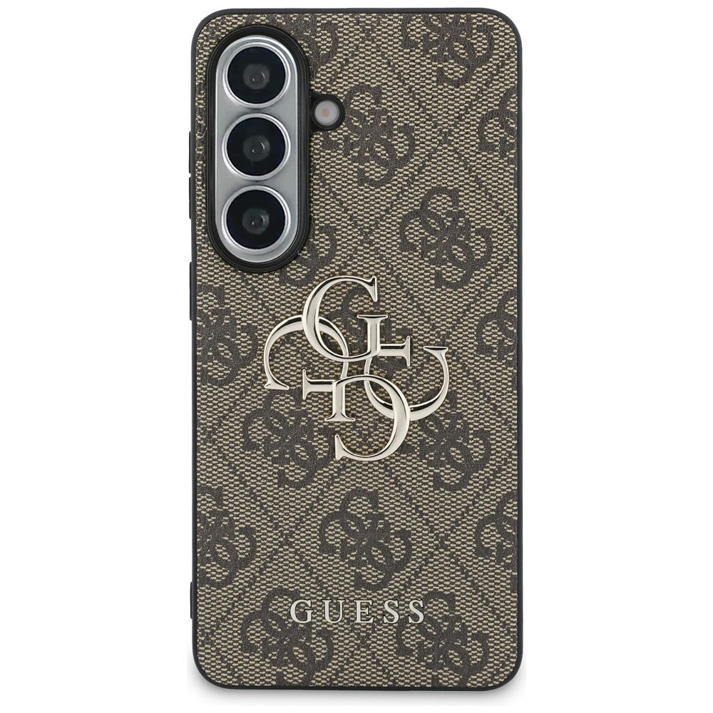Funda para Samsung Galaxy S26 Plus S947, Guess, 4G Big Logo, Marrón.