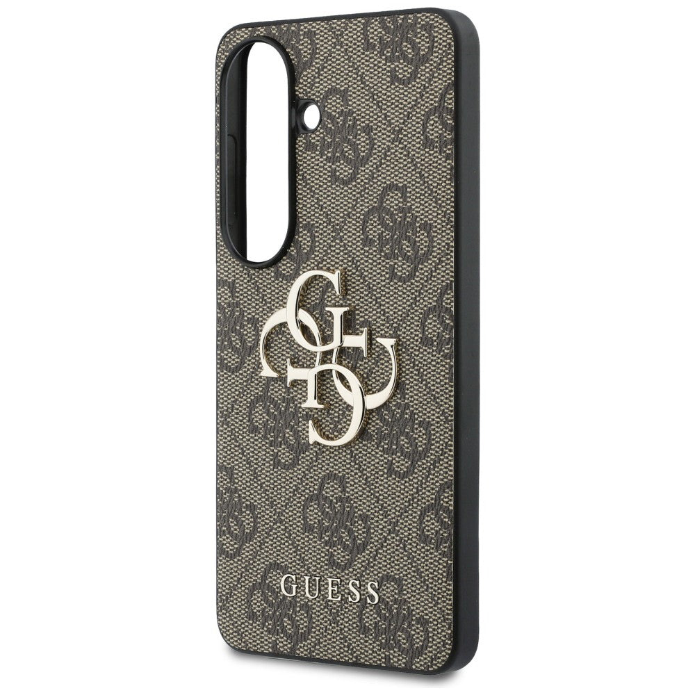 Funda para Samsung Galaxy S26 Plus S947, Guess, 4G Big Logo, Marrón.