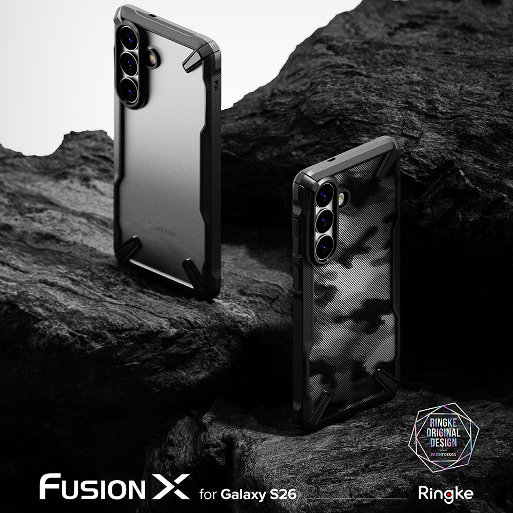 Funda para Samsung Galaxy S26 Plus, Ringke, Fusion X, Camuflaje