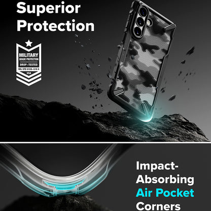 Funda para Samsung Galaxy S26 Plus, Ringke, Fusion X, Camuflaje