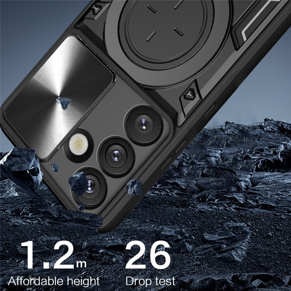 Funda para Samsung Galaxy S26 Plus, Techsuit, CamGuard Pro, Azul