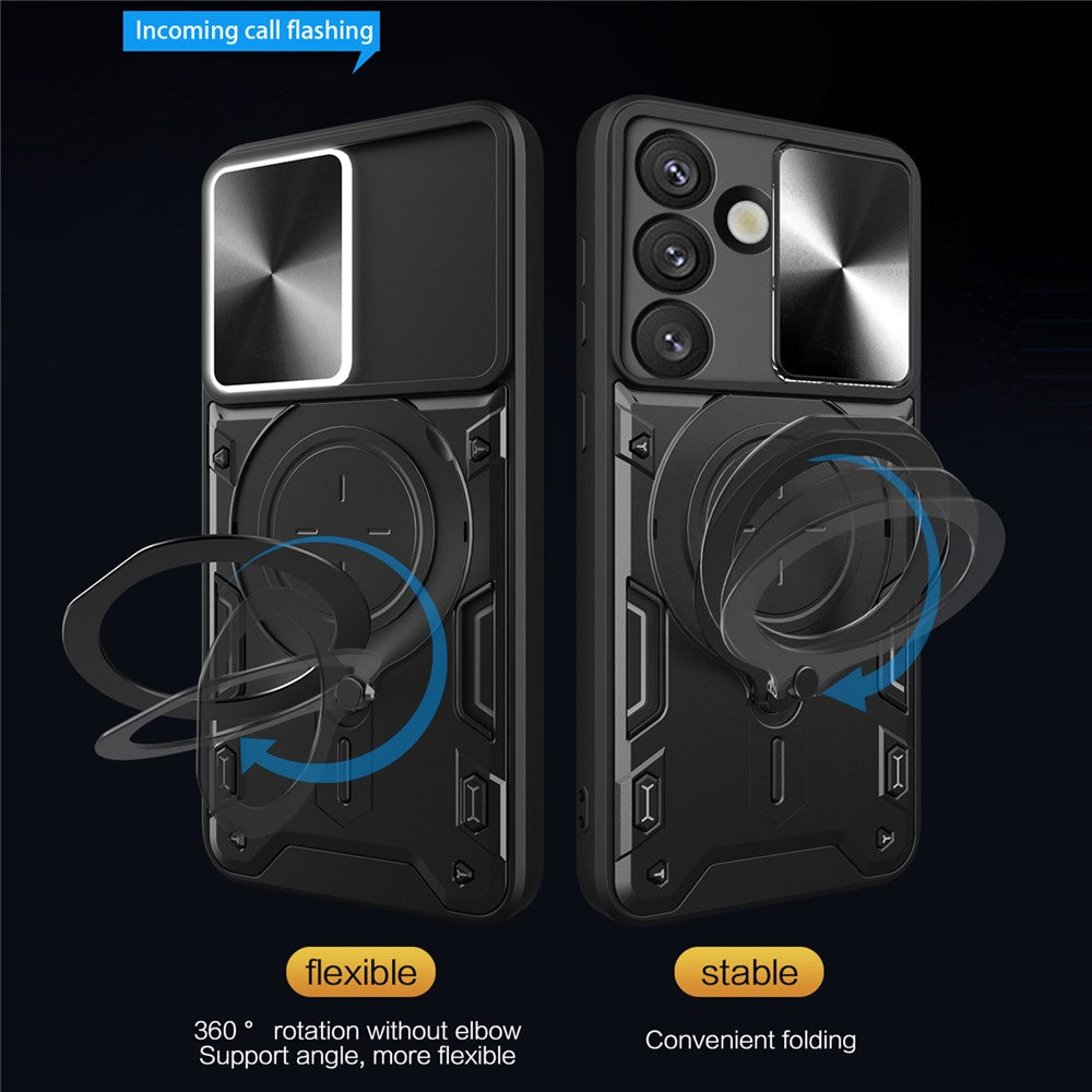 Funda para Samsung Galaxy S26 Plus, Techsuit, CamGuard Pro, Azul