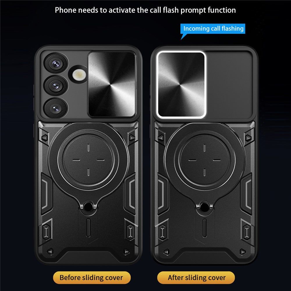 Funda para Samsung Galaxy S26 Plus, Techsuit, CamGuard Pro, Negra